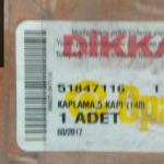 FİORİNO ARKA BAGAJ KAPLAMASI TEK KAPI ORJİNAL