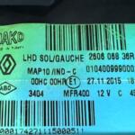 FLUENCE MERCEKLİ SOL FAR ORJİNAL OEM: 260606836R