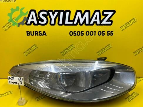 Renault Fluence Sağ Ön Far çıkma parça