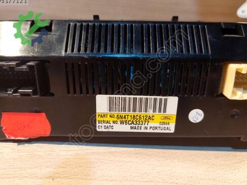 Ford C-Max Klima Kontrol Paneli 6N4T18C612AC çıkma parça