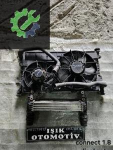 Ford connect 1.8 cdi intercooler radyatör su klima fan seti orj