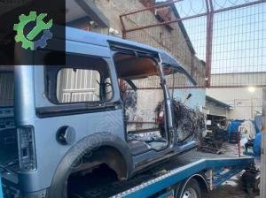 ford connect yüksek tavan kesme tavan arka