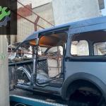 ford connect yüksek tavan kesme tavan arka