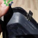 Ford corurier sol sis farı çerçevesi