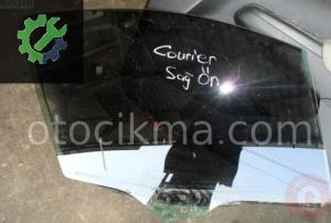FORD COURİER SAĞ ÖN KAPI CAMI 2015-2018