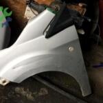 Ford courier sol ön camurluk Curye sol ön camurluk gri hatas