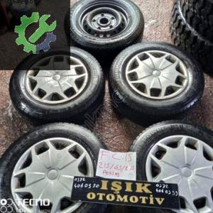 FORD CUSTOM 2015 JANT LASTİK TAKIMI ÇIKMA PETLAS 215-65-R15