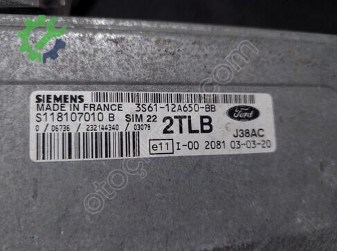 Ford Fiesta Beyin 3S61-12A650-BB çıkma parça