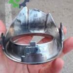 Ford Fiesta mk7 sol sis farı çerçevesi krom