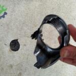Ford Fiesta sol sis farı çerçevesi