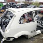 Ford Fiesta Van 2006 Sağ Arka Çamurluk Beyaz hatasız orjinal