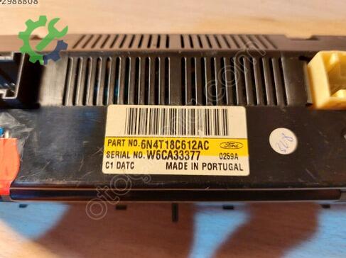 Ford Focus Klima Kontrol Paneli 6N4T18C612AC çıkma parça