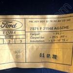 FORD MONDEO MK4 07-14 SAĞ ARKA BAGAJ İÇİ YAN KAPLAMASI