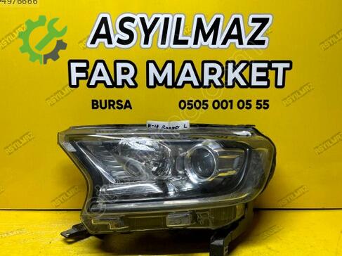 Ford Ranger Sol Ön Far çıkma parça