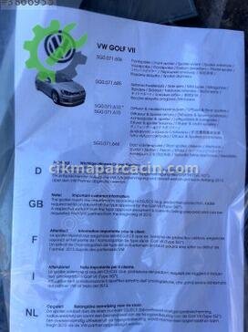 Volkswagen Golf Arka Cam 5G0071644GRU çıkma parça