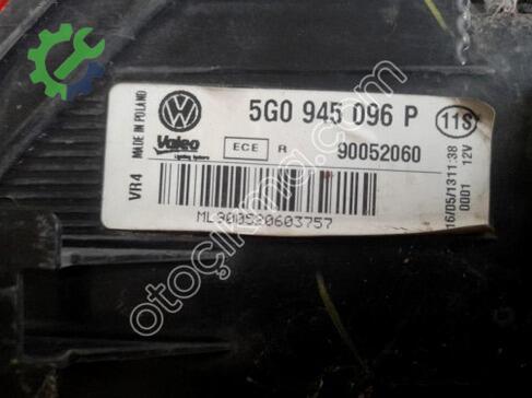 Volkswagen Golf Sağ Arka Stop çıkma parça