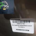 GOLF 7,5 ÇIKMA ORİJİNAL BOYALI TAMPON 5G0807217FN