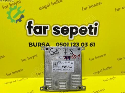 Volkswagen Golf Far Beyni 7P5941591AD çıkma parça