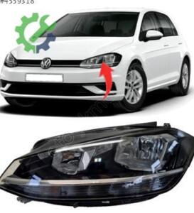 GOLF 7.5 SIFIR SOL FAR CAMI 2017-2020