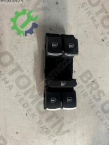 GOLF JETTA PASSAT TİGUAN TOURAN DÖRTLÜ CAM DÜĞMESİ 5K4959857