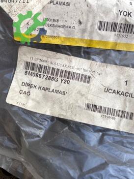 Volkswagen Golf Arka Direk Kaplaması 5M0867288GY20 çıkma parça