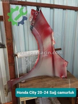 Honda City Sağ Çamurluk 20-24 çıkma parça