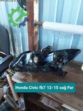 Honda Civic Sağ Ön Far 12-15 çıkma parça