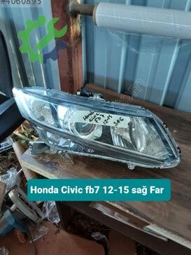 Honda Civic Sağ Ön Far 12-15 çıkma parça