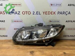 HONDA CİVİC FB7 SOL FAR ORJİNAL DÜZ TİP 2012-2016 UYUMLU