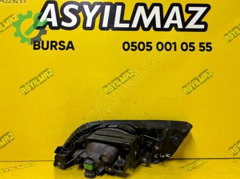 Honda Civic Sol Sis Farı çıkma parça