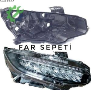 HONDA CİVİC FC5 SAĞ FAR KASASI SIFIR 2016-2020 UYUMLU