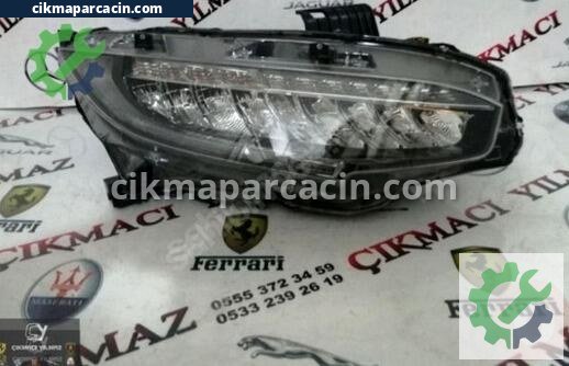 Honda Civic LED Far çıkma parça