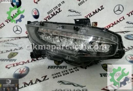 Honda Civic LED Far çıkma parça