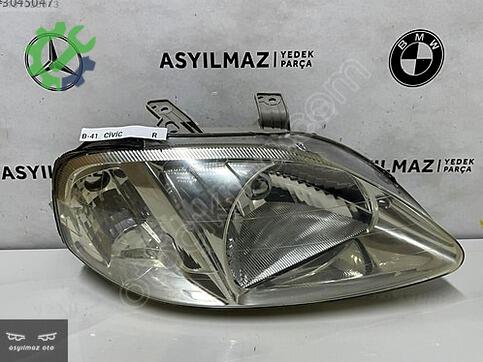 Honda Civic Sağ Ön Far çıkma parça