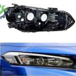 HONDA CİVİC SAĞ FAR KASASI DÜZ TİP SIFIR 2020-2023