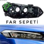 HONDA CİVİC SAĞ FAR KASASI DÜZ TİP SIFR 2020-2023 UYUMLU