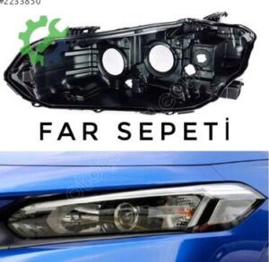 HONDA CİVİC SOL FAR KASASI DÜZ TİP SIFIR 2020-2023 UYUMLU