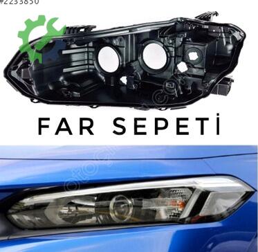 Honda Civic Sol Far Kasası çıkma parça