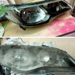 honda Civic fd6 far camı temizleme yenileme merkezi