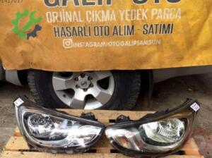 Hyundai Accent Blue Sol Far Hatasız Orjinal Çıkma