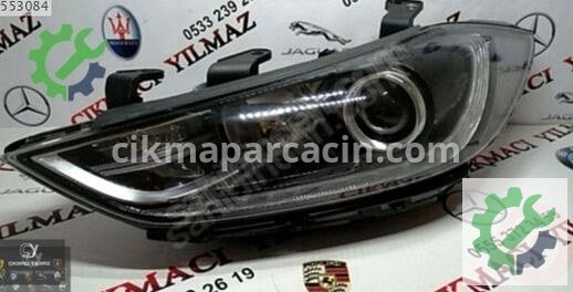 Hyundai Elantra LED Far çıkma parça