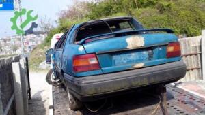 Hyundai Excel arka tampon çıkma parça Mısırcıoğlu oto