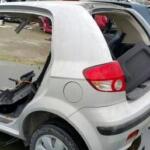 Hyundai Getz sol arka çamurluk kesme orjinal çıkma