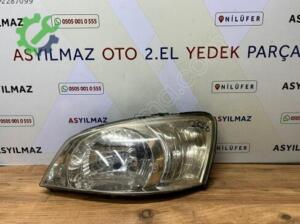 HYUNDAİ GETZ SOL FAR ORJİNAL DÜZ TİP OEM:921101C010