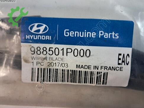 Hyundai i20 Silecek Süpürgesi 988501P000 çıkma parça