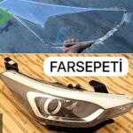 HYUNDAİ İ20 SAĞ FAR CAMI SIFIR 2015-2020