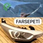 HYUNDAİ İ20 SAĞ FAR CAMI SIFIR  -BURSA FAR