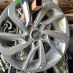 Hyundai tucson 1 adet çelik jant orijinal 17 hinç
