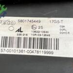 İVECO STRALİS SOL FAR HALOJEN LEDLİ ORJİNAL / OEM5801745449