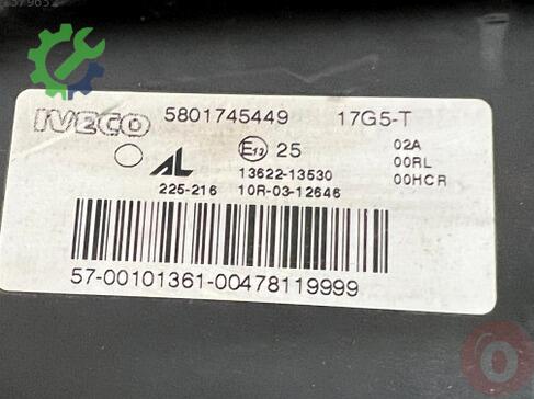 Iveco Stralis Active Time Halojen Far 5801745449 çıkma parça